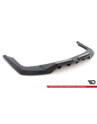 Splitter posteriore (con barre verticali) Hyundai Elantra Mk7 (Cod. M-HY-EL-7-RD1G+RD2G)