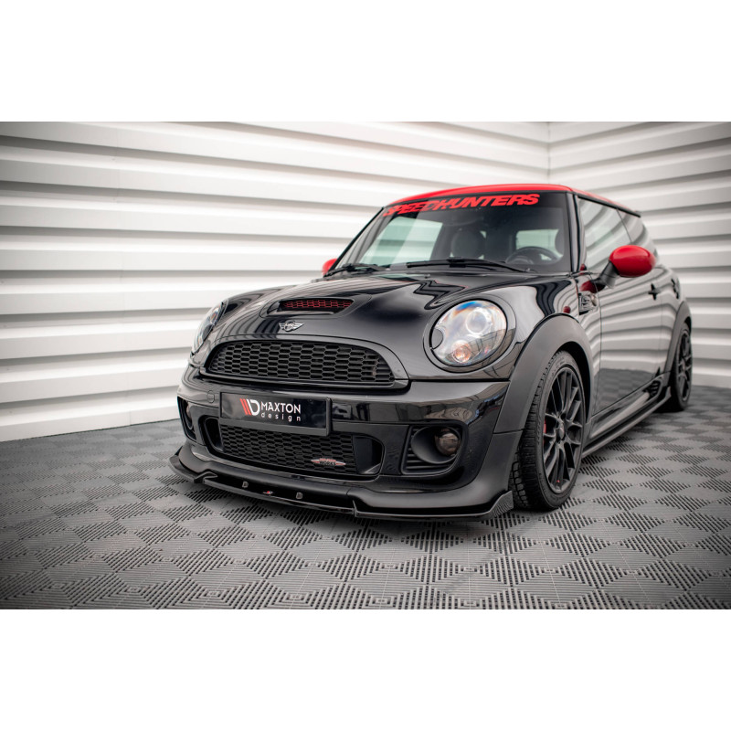 SPLITTER ANTERIORE V.3 Mini Cooper John Cooper Works R56 (Cod. M-MC-S-2-56-JCW-FD2G)