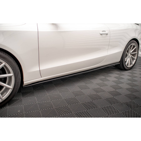 Diffusori minigonne V.2 Audi A5 / A5 S-Line / S5 Coupe 8T (Cod. M-AU-A5-1F-SD1G)