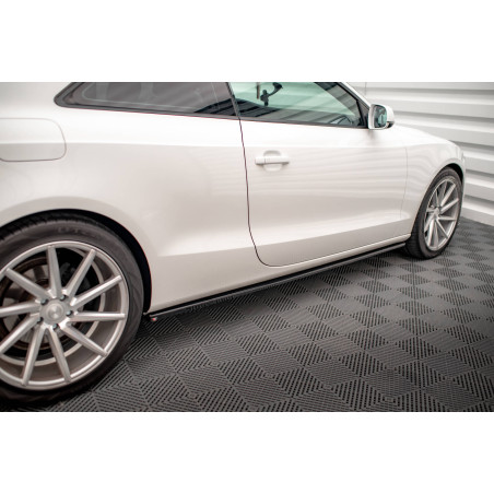 Diffusori minigonne V.2 Audi A5 / A5 S-Line / S5 Coupe 8T (Cod. M-AU-A5-1F-SD1G)