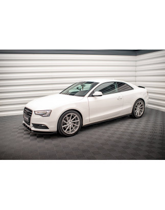 Diffusori minigonne V.2 Audi A5 / A5 S-Line / S5 Coupe 8T (Cod. M-AU-A5-1F-SD1G)