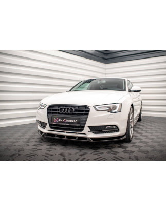 SPLITTER ANTERIORE V.1 Audi A5 Coupe / Sportback 8T Facelift (Cod. M-AU-A5-1F-FD1G)