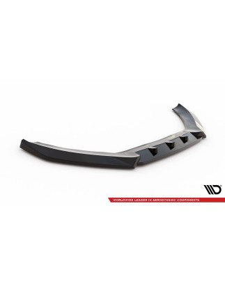 SPLITTER ANTERIORE V.1 Audi A5 Coupe / Sportback 8T Facelift (Cod. M-AU-A5-1F-FD1G)