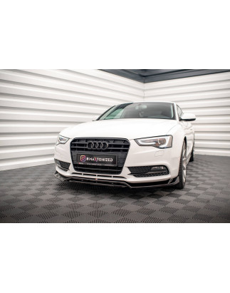 SPLITTER ANTERIORE V.2 Audi A5 Coupe / Sportback 8T Facelift (Cod. M-AU-A5-1F-FD2G+FD2RG)