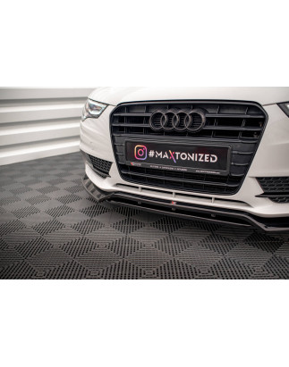 SPLITTER ANTERIORE V.2 Audi A5 Coupe / Sportback 8T Facelift (Cod. M-AU-A5-1F-FD2G+FD2RG)
