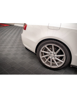 Splitter posteriore (con barre verticali) Audi A5 Coupe 8T Facelift (Cod. M-AU-A5-1F-RD1G+RSD1G)