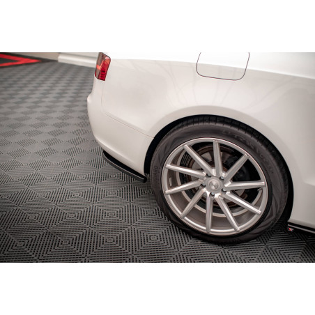 Splitter posteriore (con barre verticali) Audi A5 Coupe 8T Facelift (Cod. M-AU-A5-1F-RD1G+RSD1G)