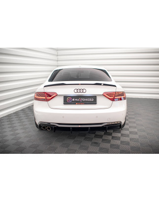 Sottoparaurti posteriore Audi A5 Coupe 8T Facelift (Version with dual scaricos on one side) (Cod. M-