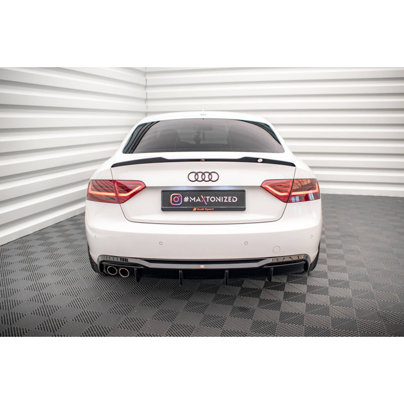 Sottoparaurti posteriore Audi A5 Coupe 8T Facelift (Version with dual scaricos on one side) (Cod. M-