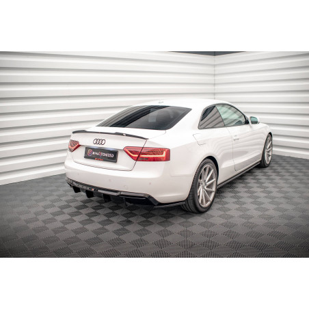 Splitters posteriori laterali Audi A5 Coupe 8T Facelift (Cod. M-AU-A5-1F-RSD3G)