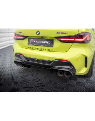 Sottoparaurti posteriore V.2 + Milltek Sport scarico BMW 1 F40 M135i (Cod. M-BM-1-40-MPACK-RS2G+EXH)