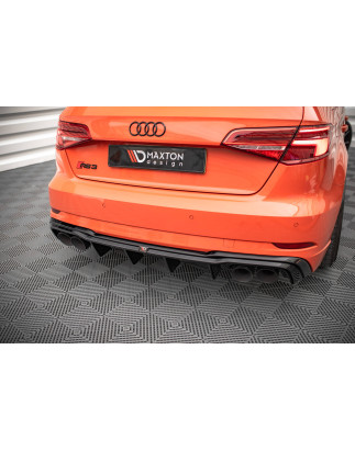 Sottoparaurti posteriore + Milltek Sport scarico Audi RS3 Sportback 8V Facelift (Cod. M-AU-RS3-8VF-R