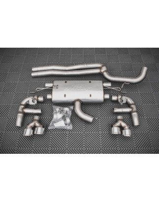 Sottoparaurti posteriore + Milltek Sport scarico Audi RS3 Sportback 8V Facelift (Cod. M-AU-RS3-8VF-R