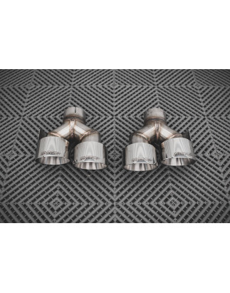 Sottoparaurti posteriore + Milltek Sport scarico Audi RS3 Sportback 8V Facelift (Cod. M-AU-RS3-8VF-R