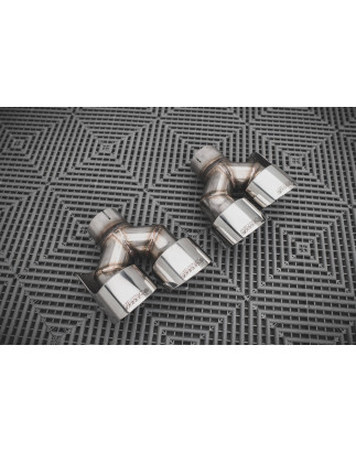 Sottoparaurti posteriore + Milltek Sport scarico Audi RS3 Sportback 8V Facelift (Cod. M-AU-RS3-8VF-R