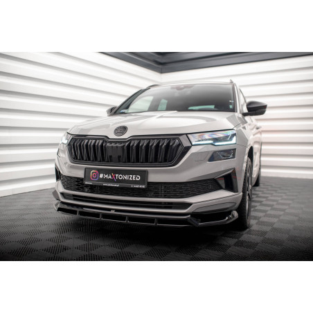 SPLITTER ANTERIORE Skoda Karoq Sportline Mk1 Facelift (Cod. M-SK-KA-1F-SL-FD1G+FD1RG)