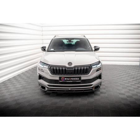 SPLITTER ANTERIORE Skoda Karoq Sportline Mk1 Facelift (Cod. M-SK-KA-1F-SL-FD1G+FD1RG)