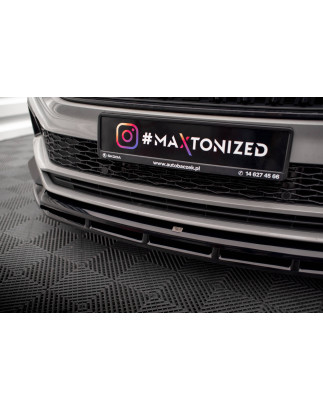 SPLITTER ANTERIORE Skoda Karoq Sportline Mk1 Facelift (Cod. M-SK-KA-1F-SL-FD1G+FD1RG)