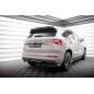 Splitter posteriore (con barre verticali) Skoda Karoq Sportline Mk1 Facelift (Cod. M-SK-KA-1F-SL-RD1