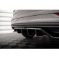 Splitter posteriore (con barre verticali) Skoda Karoq Sportline Mk1 Facelift (Cod. M-SK-KA-1F-SL-RD1