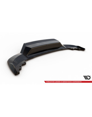 Splitter posteriore (con barre verticali) Skoda Karoq Sportline Mk1 Facelift (Cod. M-SK-KA-1F-SL-RD1