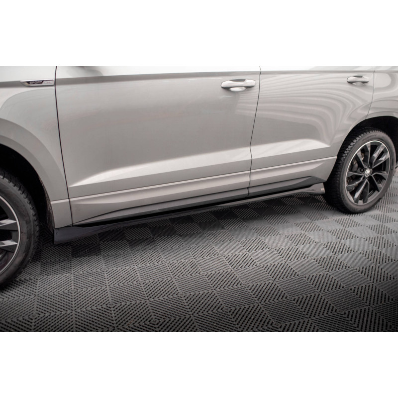 Diffusori minigonne Skoda Karoq Sportline Mk1  (Cod. M-SK-KA-1F-SL-SD1G)