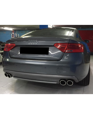 Diffusore Posteriore Audi A5 Sportback 2012-2015 Look S-Line ABS (Cod. E-TCA0186)