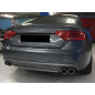 Diffusore Posteriore Audi A5 Sportback 2012-2015 Look S-Line ABS (Cod. E-TCA0186)