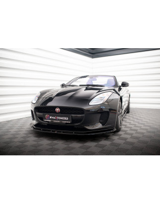 SPLITTER ANTERIORE V.1 Jaguar F-Type X152 Facelift (Cod. M-JA-F-TYPE-1F-FD1G)