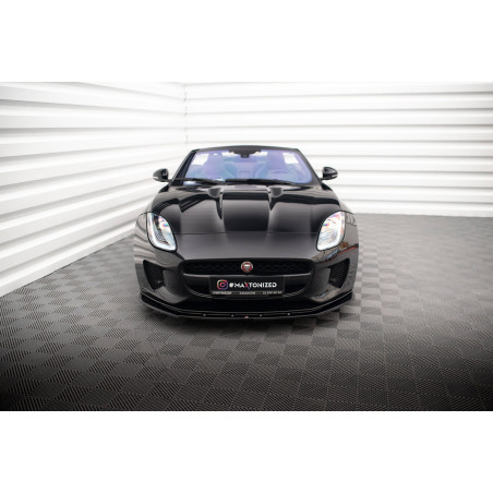 SPLITTER ANTERIORE V.1 Jaguar F-Type X152 Facelift (Cod. M-JA-F-TYPE-1F-FD1G)