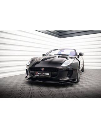 SPLITTER ANTERIORE V.2 Jaguar F-Type X152 Facelift (Cod. M-JA-F-TYPE-1F-FD2G)