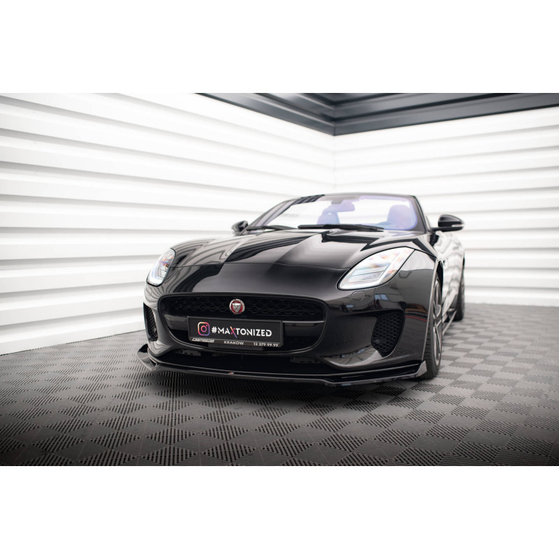 SPLITTER ANTERIORE V.2 Jaguar F-Type X152 Facelift (Cod. M-JA-F-TYPE-1F-FD2G)