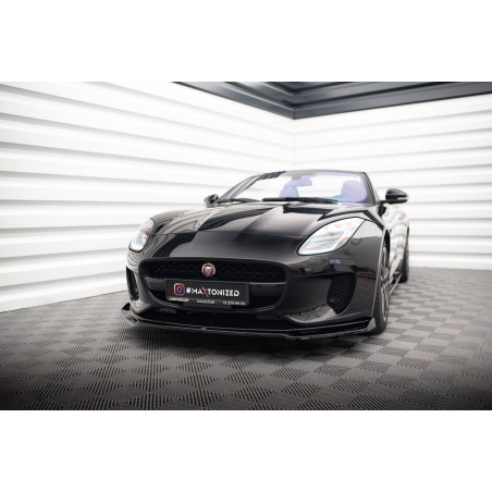 SPLITTER ANTERIORE V.2 Jaguar F-Type X152 Facelift (Cod. M-JA-F-TYPE-1F-FD2G)
