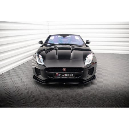 SPLITTER ANTERIORE V.2 Jaguar F-Type X152 Facelift (Cod. M-JA-F-TYPE-1F-FD2G)