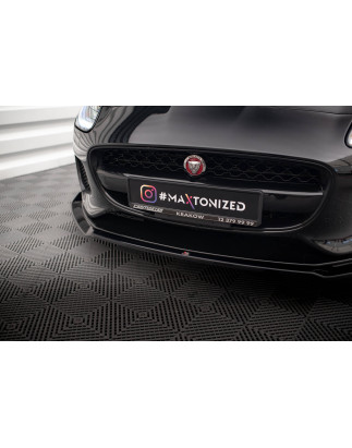 SPLITTER ANTERIORE V.2 Jaguar F-Type X152 Facelift (Cod. M-JA-F-TYPE-1F-FD2G)