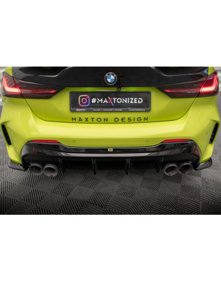 Sottoparaurti posteriore V.3 + Milltek Sport scarico BMW M135i F40 (Cod. M-BM-1-40-MPACK-RS3GOO_OO+E