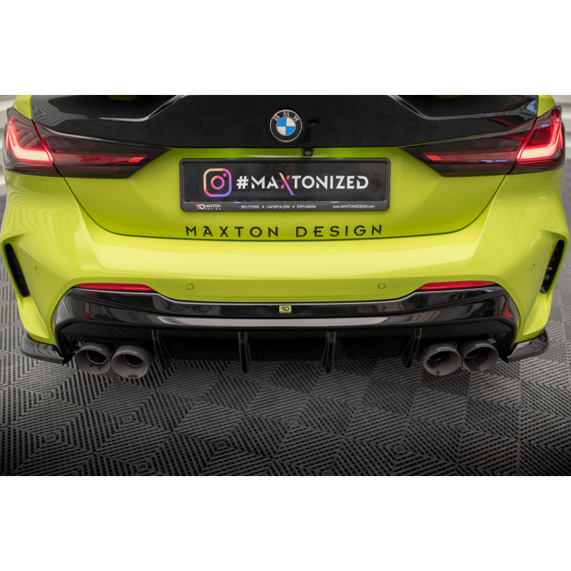 Sottoparaurti posteriore V.3 + Milltek Sport scarico BMW M135i F40 (Cod. M-BM-1-40-MPACK-RS3GOO_OO+E