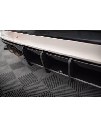 DIFFUSORE POSTERIORE street pro Volkswagen T-Roc R Mk1 Facelift (Cod. M-VWTROC1RCNC-RS1B)