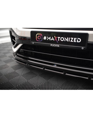 SPLITTER ANTERIORE V.1 Volkswagen T-Roc R / R-Line Mk1 Facelift (Cod. M-VW-T-ROC-1-R-FD1G+FD1RG)