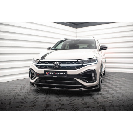 SPLITTER ANTERIORE V.2 Volkswagen T-Roc R / R-Line Mk1 Facelift (Cod. M-VW-T-ROC-1-R-FD2G)
