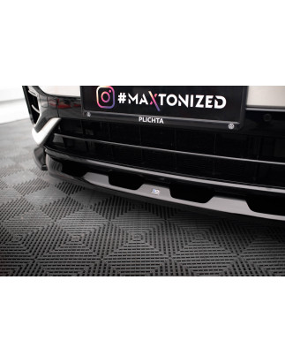 SPLITTER ANTERIORE V.2 Volkswagen T-Roc R / R-Line Mk1 Facelift (Cod. M-VW-T-ROC-1-R-FD2G)