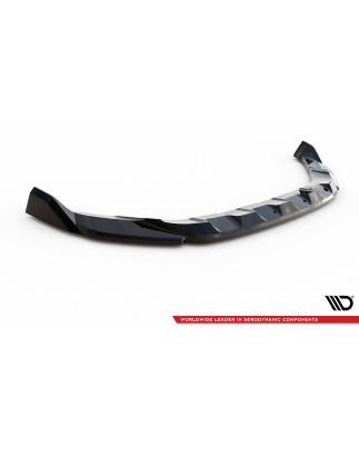 SPLITTER ANTERIORE V.2 Volkswagen T-Roc R / R-Line Mk1 Facelift (Cod. M-VW-T-ROC-1-R-FD2G)