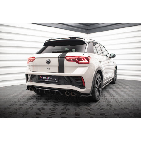 Splitter posteriore (con barre verticali) Volkswagen T-Roc R / R-Line Mk1 Facelift (Cod. M-VW-T-ROC-