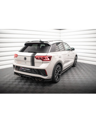 Splitters posteriori laterali Volkswagen T-Roc R / R-Line Mk1 Facelift (Cod. M-VW-T-ROC-1-R-RSD1G)
