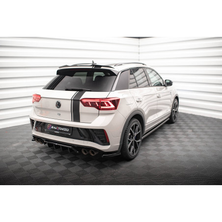 Splitters posteriori laterali Volkswagen T-Roc R / R-Line Mk1 Facelift (Cod. M-VW-T-ROC-1-R-RSD1G)