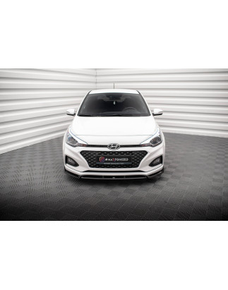 SPLITTER ANTERIORE V.2 Hyundai I20 Mk2 Facelift (Cod. M-HY-I20-2F-FD2G)