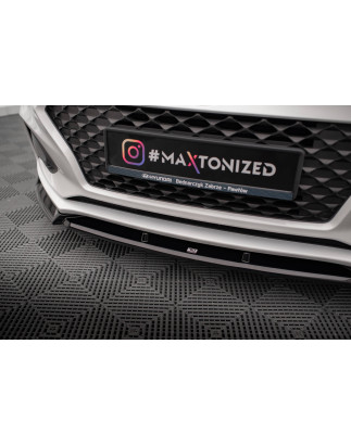 SPLITTER ANTERIORE V.2 Hyundai I20 Mk2 Facelift (Cod. M-HY-I20-2F-FD2G)
