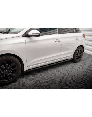 Diffusori minigonne Hyundai I20 Mk2 Facelift (Cod. M-HY-I20-2F-SD1G)