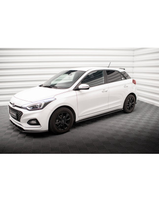 Diffusori minigonne Hyundai I20 Mk2 Facelift (Cod. M-HY-I20-2F-SD1G)
