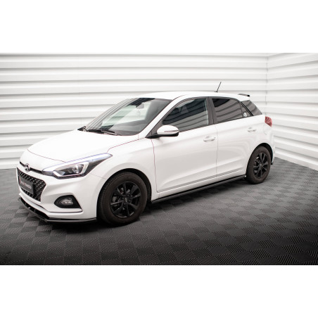 Diffusori minigonne Hyundai I20 Mk2 Facelift (Cod. M-HY-I20-2F-SD1G)